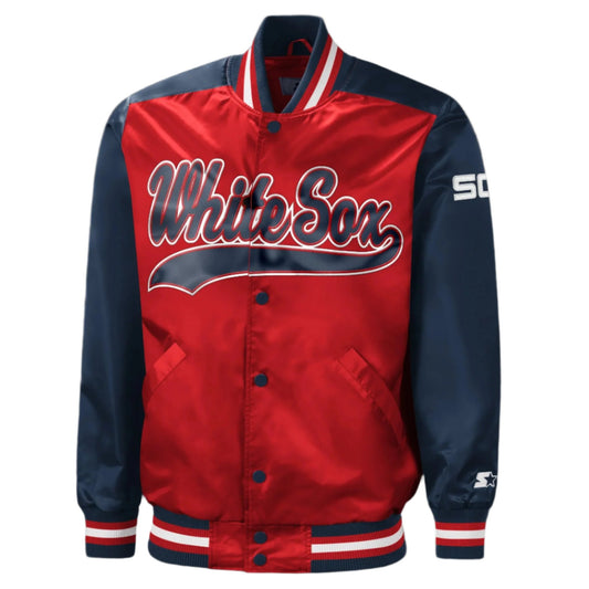 Chicago White Sox Varsity Spring '22 Starter Jacket - Red