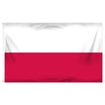 Poland Polish Polska Super-Polyester Economy Flag - 3' x 5'