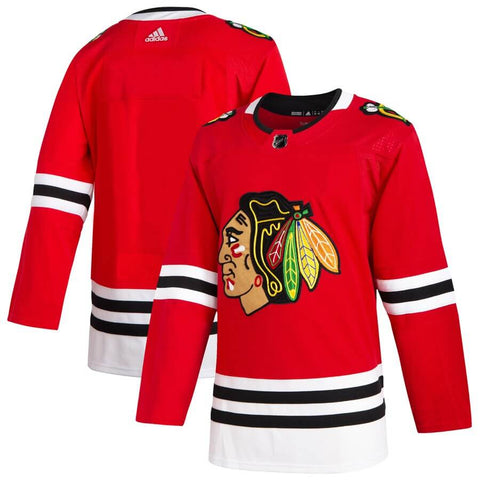 Chicago Blackhawks Adidas Home Authentic Jersey - Red