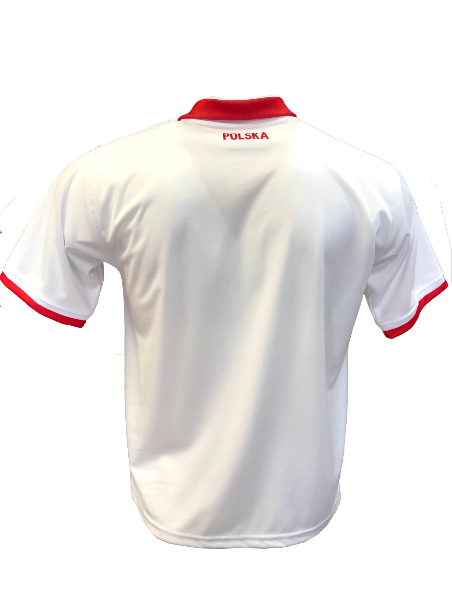 Men's Polska Team Poland World Cup 2022 Replica Soccer/Football Jersey/POLO - White Made in Poland