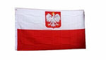 Polska Polish Poland Flag 12"x18" 1-Sided Polyester Canvas Boat Flag