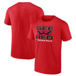 Chicago Bulls Fanatics Branded Hometown Collection '' See Red ''T-Shirt