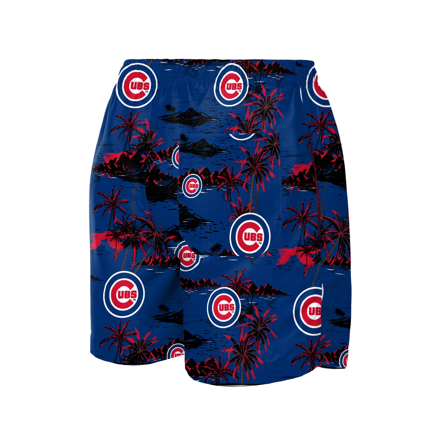 Chicago Cubs Island Palm Swim Trunks by Foco