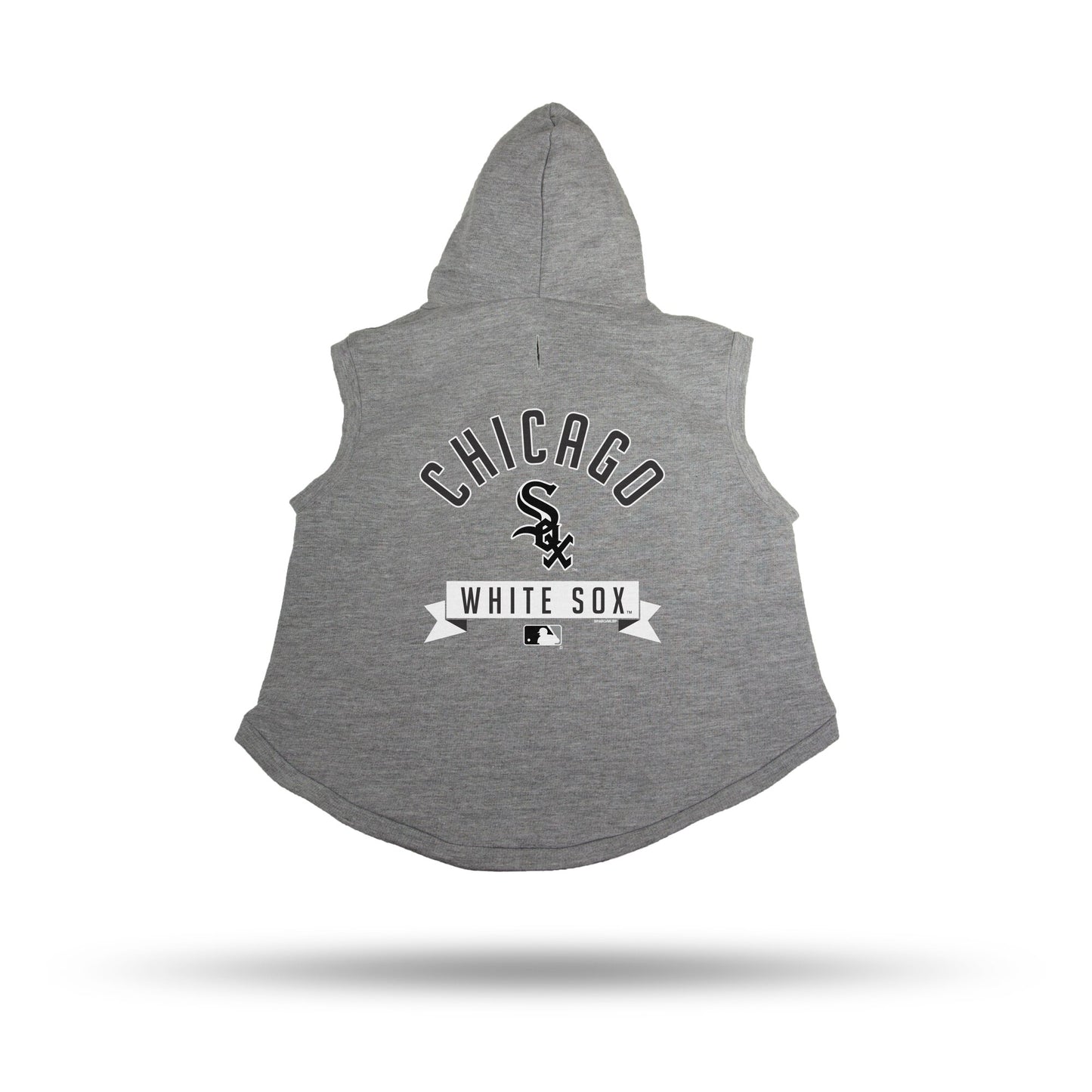 Sparo Chicago White Sox Gray Pet Hooded Sweatshirt