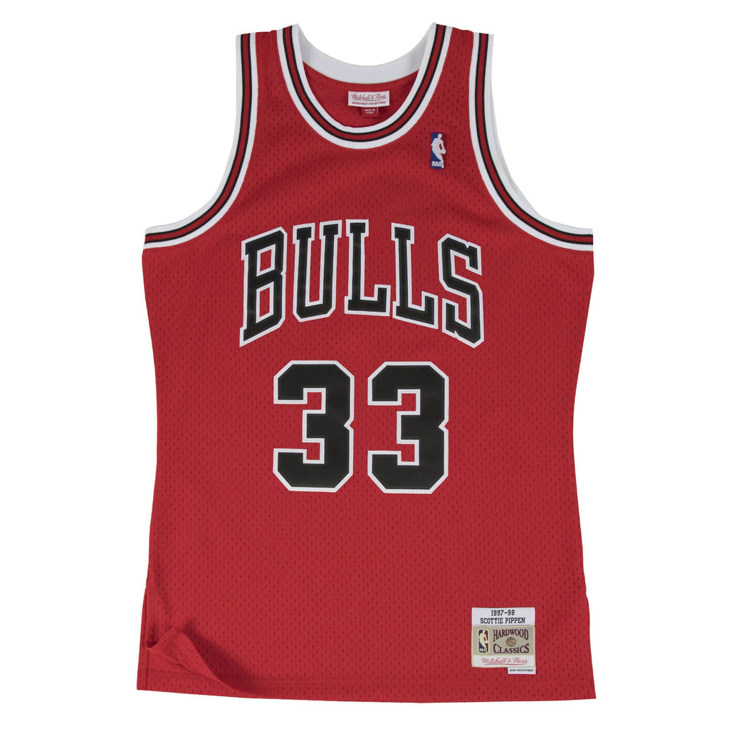 T-shirts Mitchell & Ness NBA Swingman Jersey Chicago Bulls Scottie Pippen  33 bílý