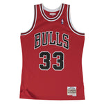 Youth Chicago Scottie Pippen #33 Bulls Mitchell & Ness Hardwood 97-98 Classic Swingman Jersey- Red