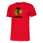Chicago Blackhawks NHL Adidas Hockey Club Red T-Shirt