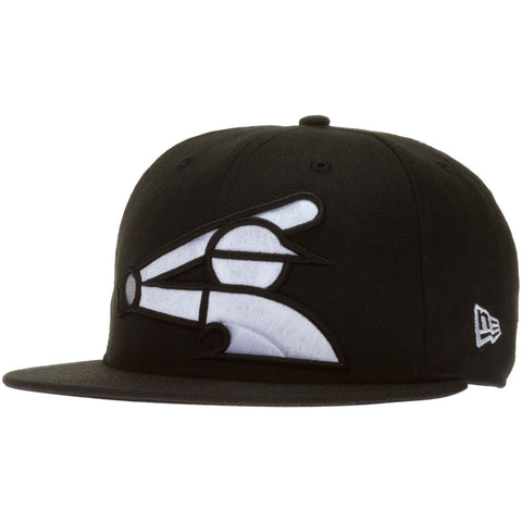 Chicago White Sox New Era 59FIFTY Oversized Batterman Fitted Hat
