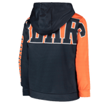 Chicago Bears Youth Quarterback Sneak Pullover Hoodie - Navy/Orange