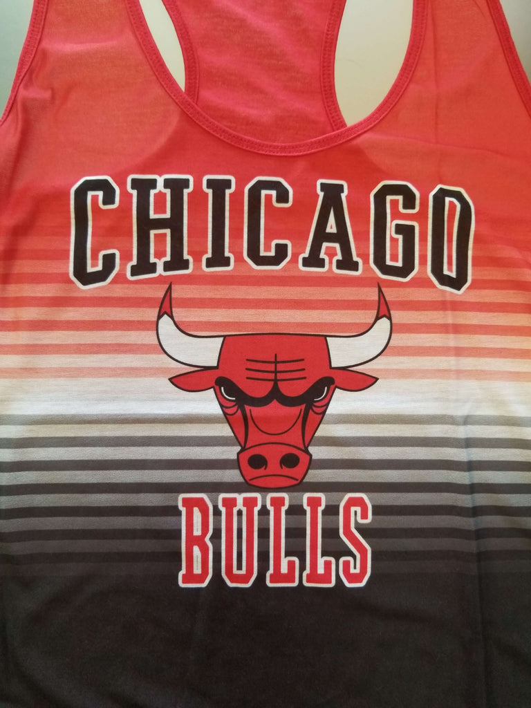Scottie Pippen Chicago Bulls Men's Behind the Back Tank Top - Red