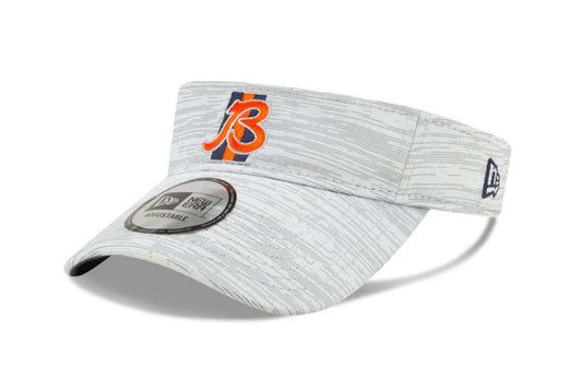 Chicago Bears New Era Adjustable 2021 Training Camp B Logo Visor