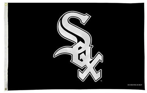 Chicago White Sox Black Classic Team Flag (3 x 5)