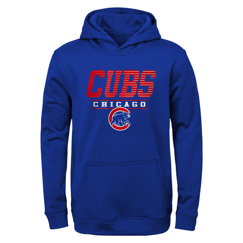 Chicago Cubs Youth Royal Blue Pullover Hoodie