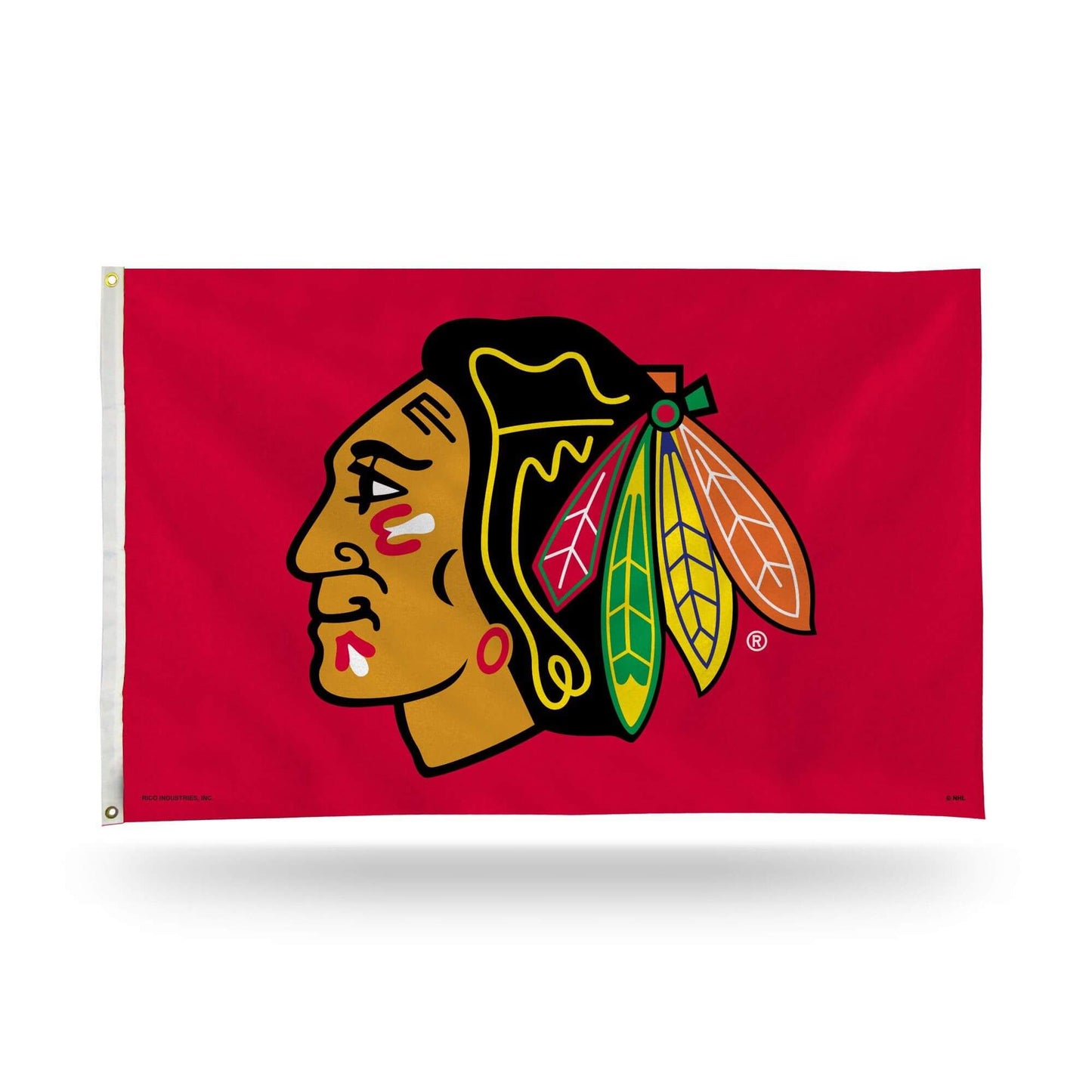 Chicago Blackhawks NHL Team Flag - Red 3' x 5'