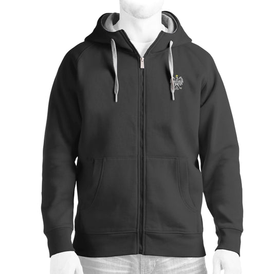 Antigua Polska Victory Full Zip Hoodie with Eagle Emblem