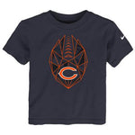 Chicago Bears Toddler Geometric T-shirt - Navy