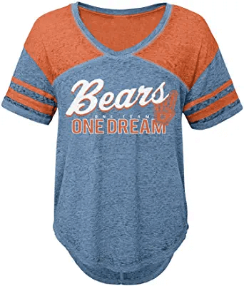 Chicago Bears Youth Girls "One Team One Dream" Shirt