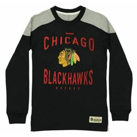 Chicago Blackhawks Youth "Scratched Out" Team Long sleeve Tee