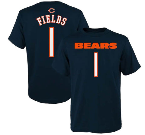 Chicago Bears Justin Fields #1/ KIDS/Toddler/Infant T-Shirt