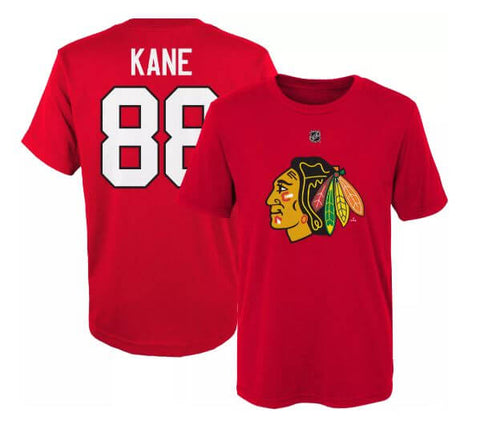 Chicago Blackhawks NHL Youth Patrick Kane #88 Player T-shirt