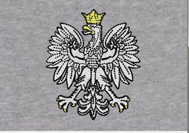 Antigua Polska Victory Full Zip Hoodie with Eagle Emblem