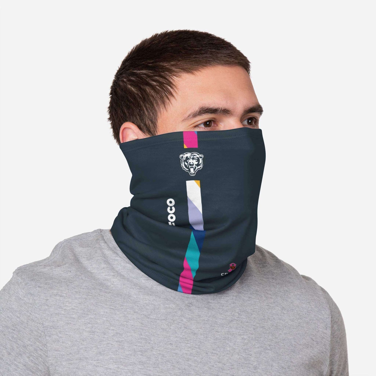 Chicago Bears Official NFL Crucial Catch Gaiter Scarf Face Mask