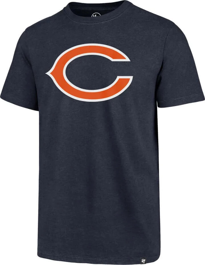 Chicago Bears Men's Navy Imprint "C" Club Tee