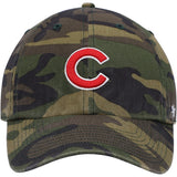 Men's Chicago Cubs '47 Camo Logo Clean Up Adjustable Hat