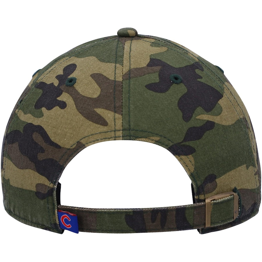 Men's Chicago Cubs '47 Camo Logo Clean Up Adjustable Hat