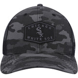 Men's Chicago White Sox '47 Tonal Camo Convoy Trucker Snapback Hat - Charcoal