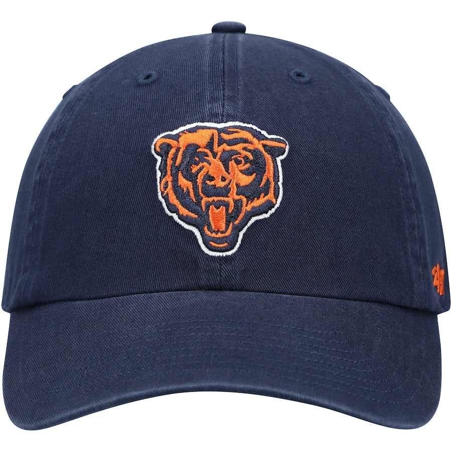 Men's Chicago Bears '47 Navy Primary Alternate Logo Clean Up Adjustable Hat