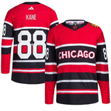 Men's Chicago Blackhawks Patrick Kane adidas Red Reverse Retro 2.0 Authentic Player Jersey