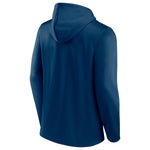 Men's Fanatics Branded Navy/Orange Chicago Bears Ball Carrier Full-Zip Hoodie