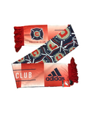 Chicago Fire Soccer Club Scarf Sublimated Pattern Adidas Official