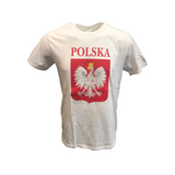 T-Shirt Polska Eagle Emblem White