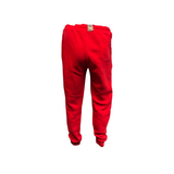Sweatpants Red Joggers with Polish Eagle