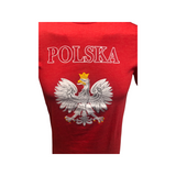 T-Shirt Polska Eagle Emblem Red