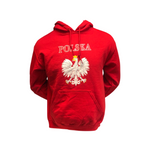 Polska Hoodie Polish Distressed Eagle Gildan