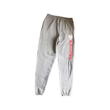 Sweatpants Light Gray Joggers with Polish Eagle With Pockets