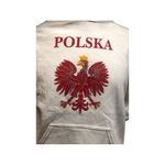 Polska Hoodie Polish Distressed Eagle Gildan
