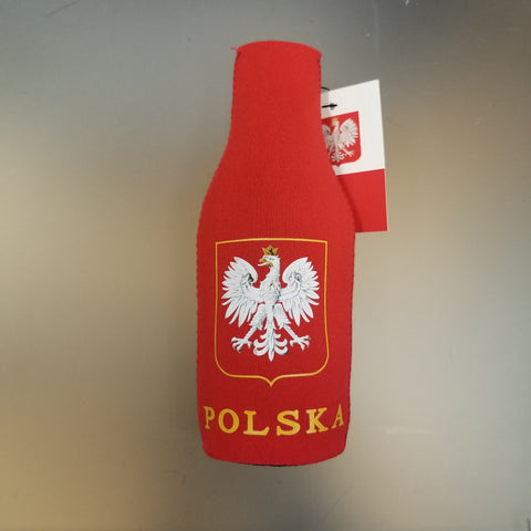 Poland Bottle Jacket Holder Polska Can Cooler Polish National Pride Flag Koozie