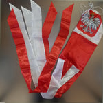 Polska Polish Poland Hanging Outside Decoration Windsock - 5.5''X60''