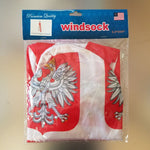 Polska Polish Poland Hanging Outside Decoration Windsock - 5.5''X60''
