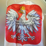 Polska Polish Poland Hanging Outside Decoration Windsock - 5.5''X60''