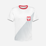 Poland Men's Polska Replica Eagle Jersey Tee - White