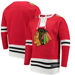 Chicago Blackhawks Fanatics Branded Jersey-style Sweater