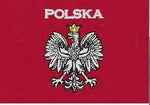 Antigua Polska Victory Full Zip Hoodie with Polska and Eagle Emblem