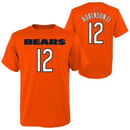 NFL Chicago Bears Youth Allen Robinson II #12 Orange Player T-Shirt Small-8