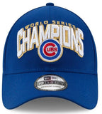 New Era Men's 2016 World Series Champions 39Thirty Locker Room Chicago Cubs Royal Flex Fit Hat