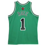 Derrick Rose Chicago Bulls  Youth  Mitchell & Ness Authentic St. Patrick's Day Jersey